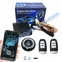 Car Start Stop Button Keyless Entry Universal Centralization Anti-theft Engine Lock Alarm System Auto Remote Starter