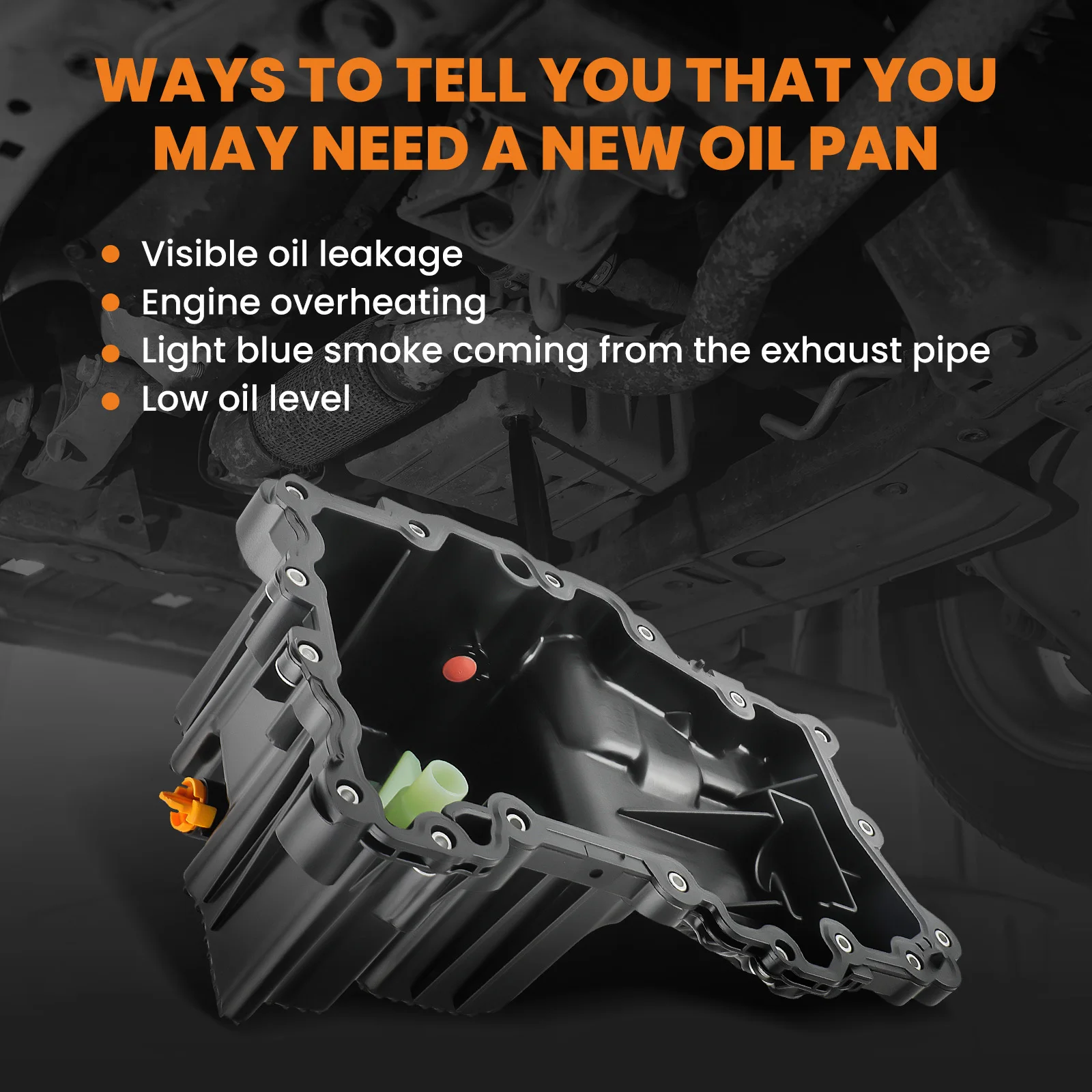 

Масляная сковорода двигателя с прокладкой для Ford F-150 2015 2016 2017 FL3Z6675B FL3Z6675A FL3Z6675C FL3Z6675D