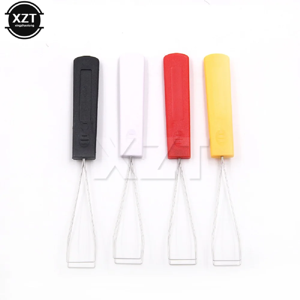 Universal Steel Wire Keyboard Key Keycap Puller Key Cap Plastic Handle Keypull Remover With Unloading Steel Cleaning Tools