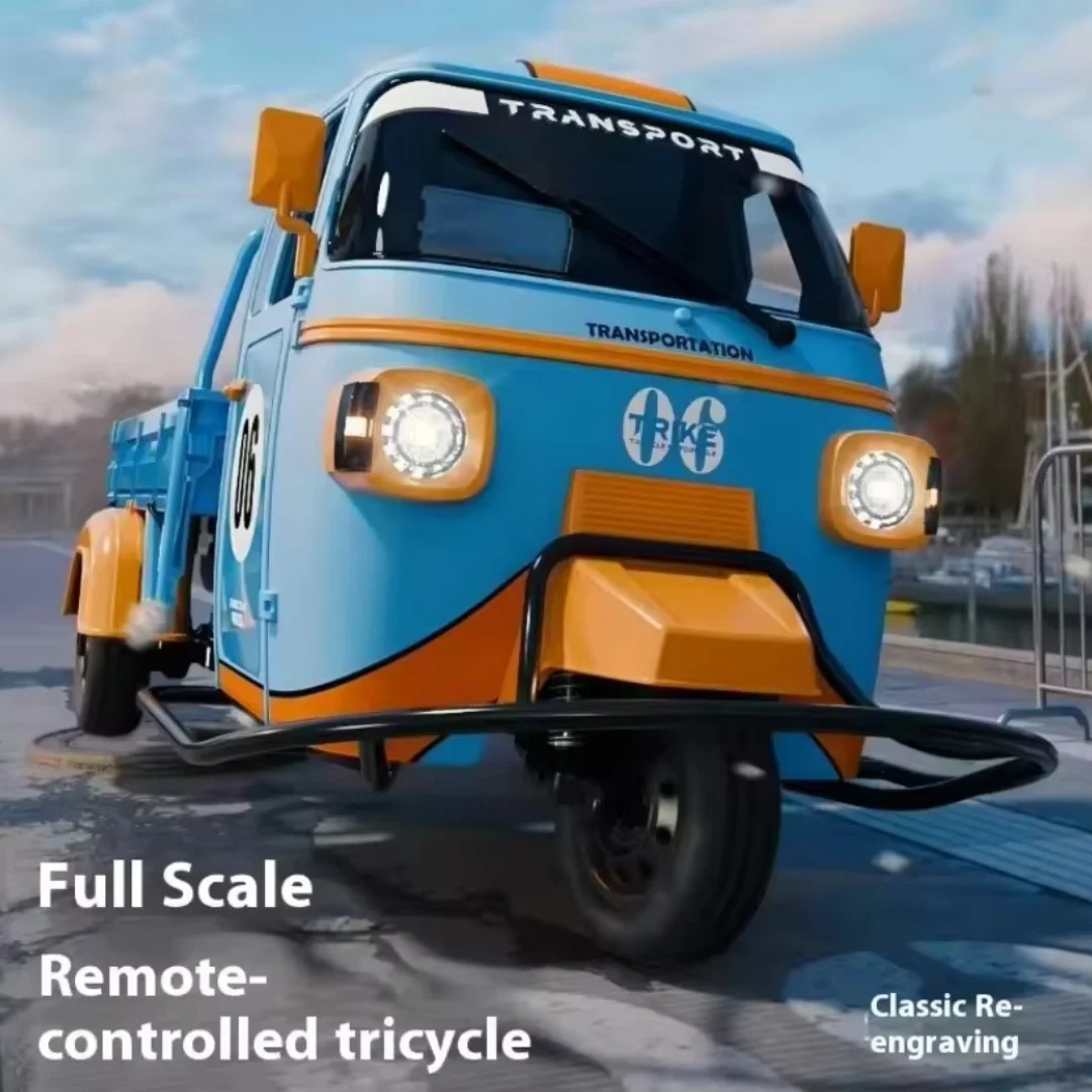 

New 1:10 3-Wheel Remote Control Car Rear-Drive High-Speed Rc Car Full Proportion Remote Model Vehicle Prop