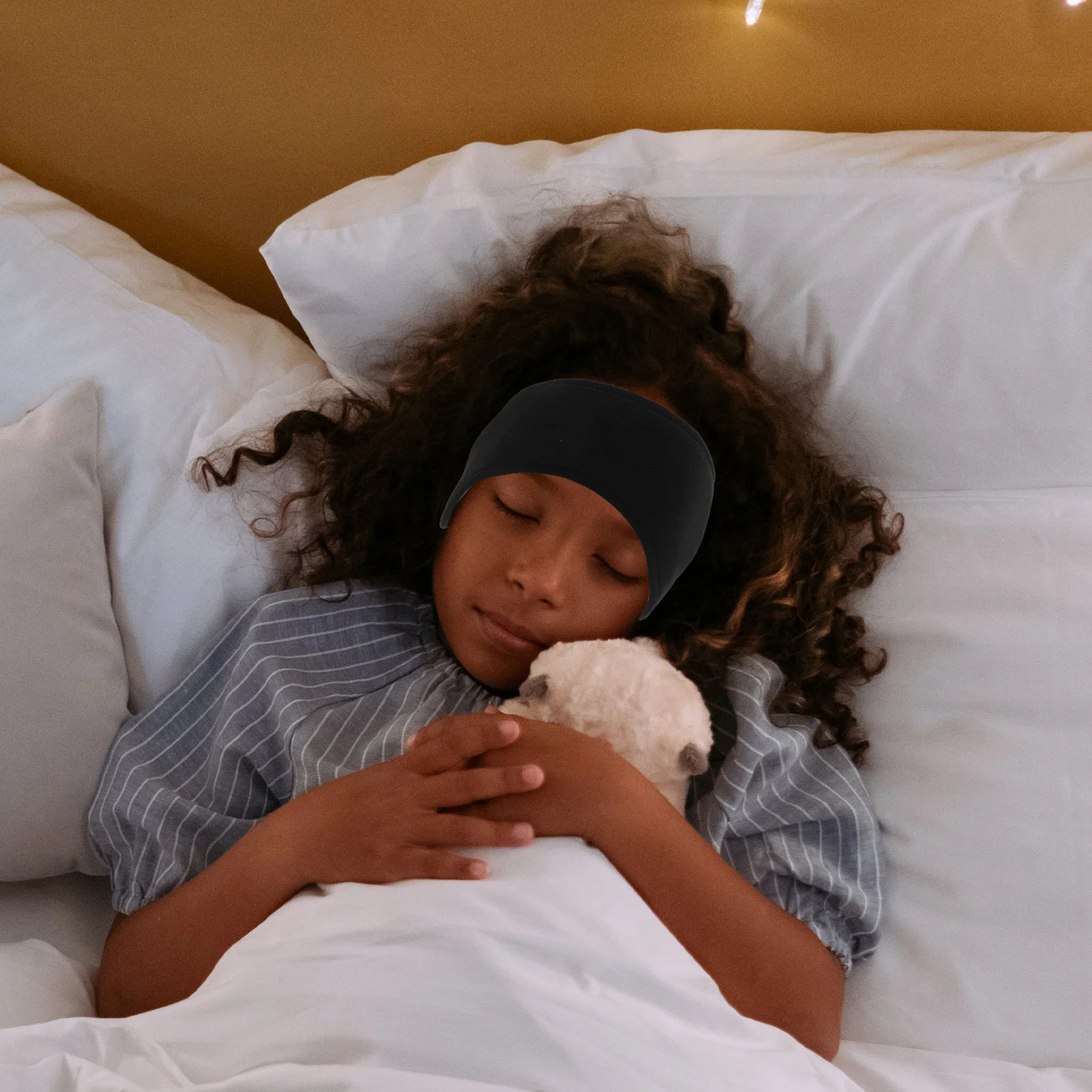 1 Buah Penutup Kepala Termal untuk Cuaca Dingin, Penghangat yang Dapat Disesuaikan, Nyaman untuk Tidur, Peredam Kebisingan, Hangat, Unisex, Pelindung Kepala Musim Dingin