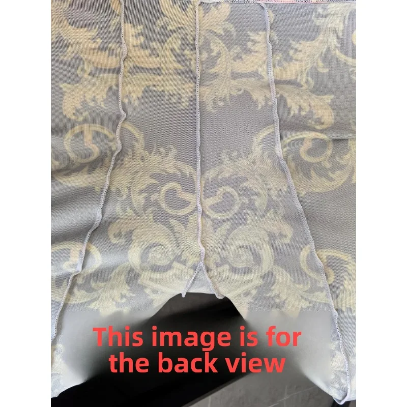 Gamba slim fit da donna Calzini da donna Collant Mutande stampate Pantaloni esterni Pantaloni a gamba yoga sottili di grandi dimensioni a vita alta