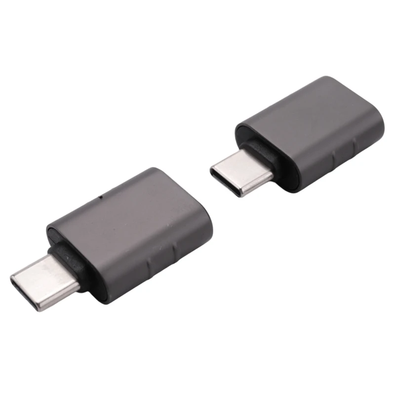 Syntech-Paquete de 2 adaptadores USB C a USB, adaptador macho a USB 3,0 hembra, Compatible con Pro después de 2016, USB-C