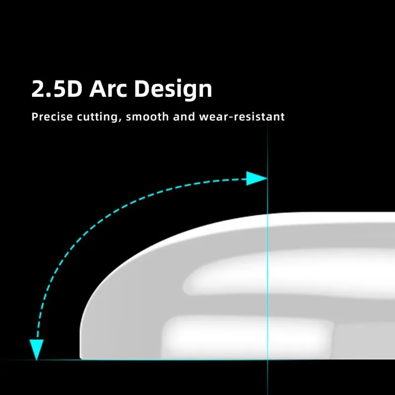 Pattini da ghiaccio per mouse da 2 pezzi/gruppo, lisci e resistenti all'usura, adatti per la sostituzione degli accessori inferiori del mouse Razer Viper V3PRO