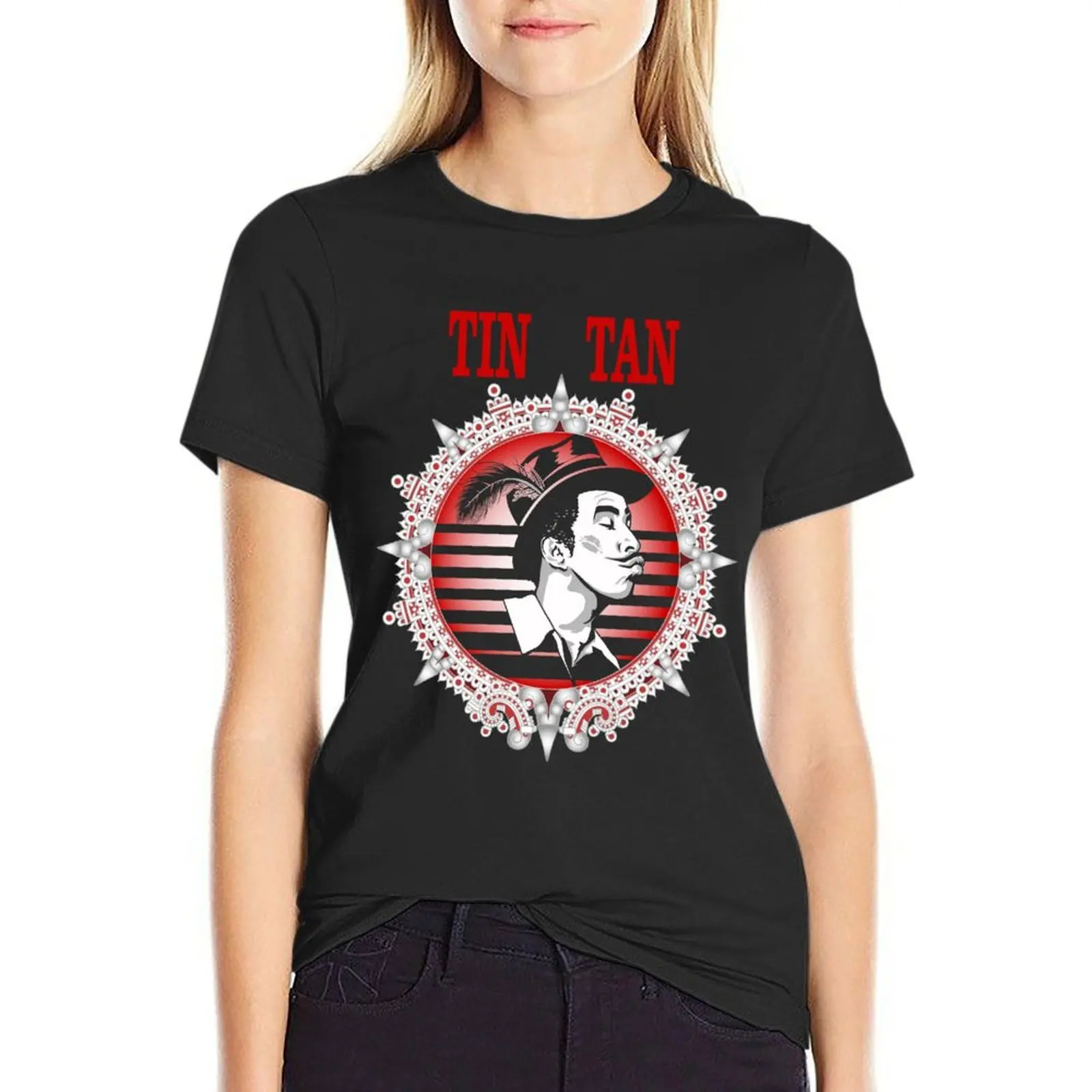 

TIN TAN T-Shirt new edition graphics tight shirts for Women