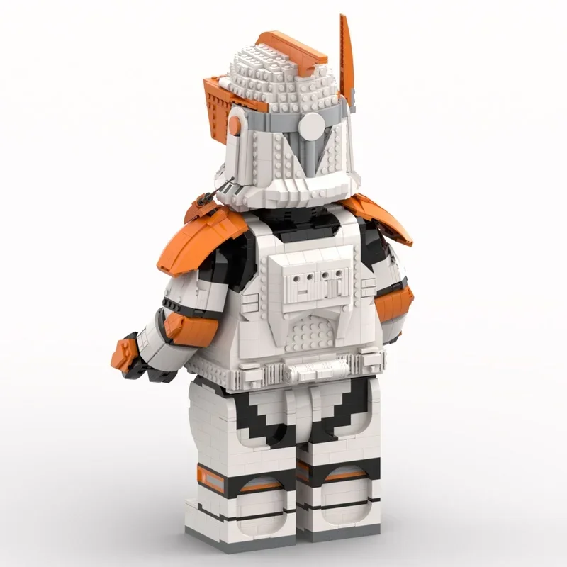 2023pcs MOC Commander Cody Phase 1 Megafigure Fits Model Festival Gift Building Blocks Construction Assemble DIY Toys Idea view 4