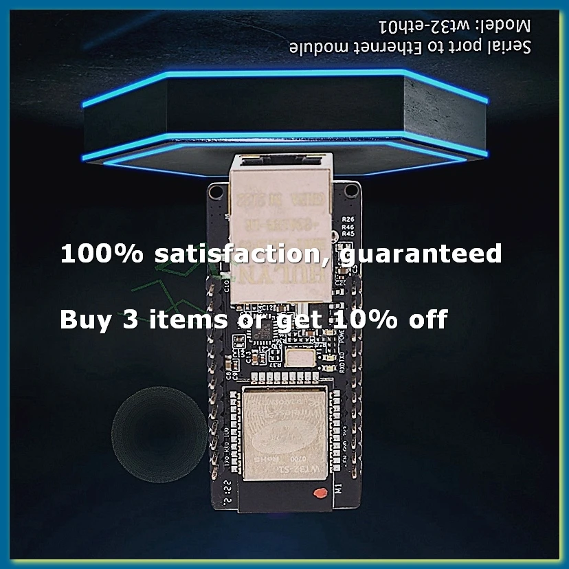 ●WT32-ETH01 Embedded Serial Port Networking Bluetooth + Wifi Combo Gateway Module