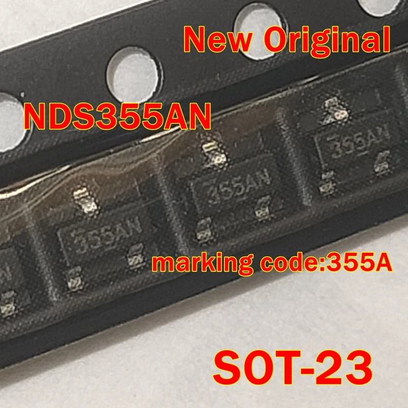 

10Pcs to 1000Pcs Nds355An Sot-23 New Original Marking Code:355A N-Channel Logic Level Enhancement Mode Field Effect Transistor