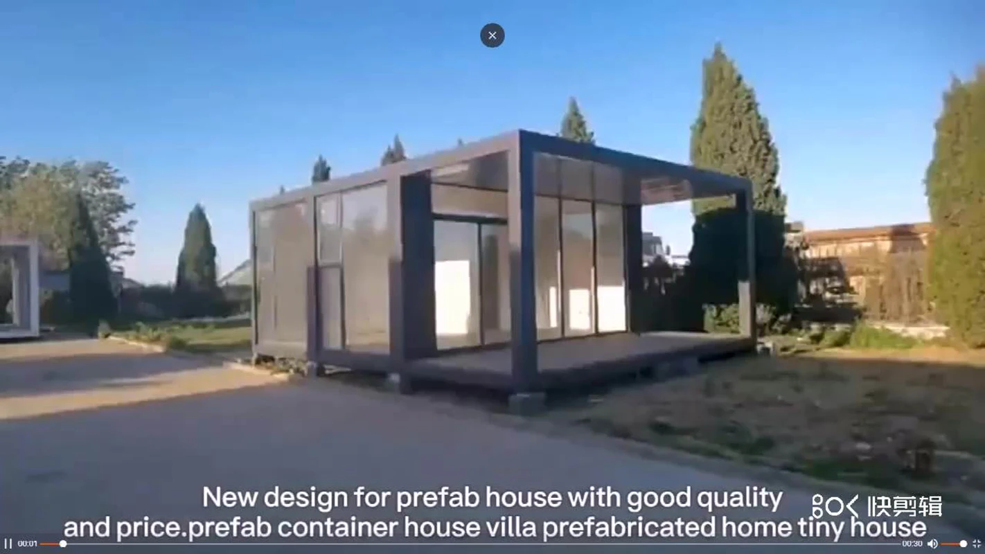 Hochwertige Container Bar Shop Cottage vorgefertigte Haus Cafe Restaurant