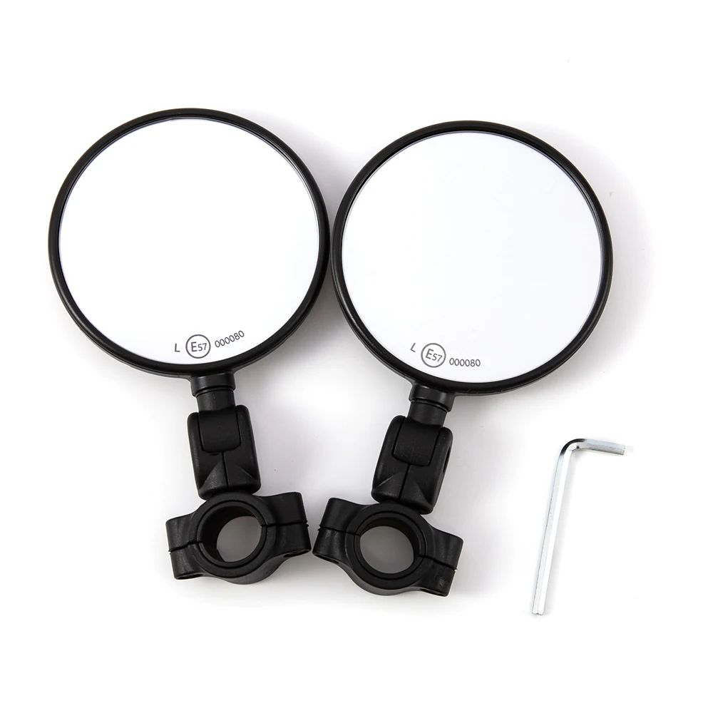 AliExpress evomosa Motorcycle Mirrors Universal Handlebar Motorcycle Rearview Mirrors Scooter E-Bike ATV Dirt Bike Rear View Mirrors HD Side Mirror
