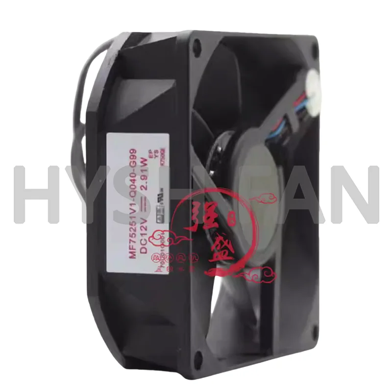 MF75251V1-Q040-G99 Novo Projetor Original 12V 2.91W PT-LW321EA Vento