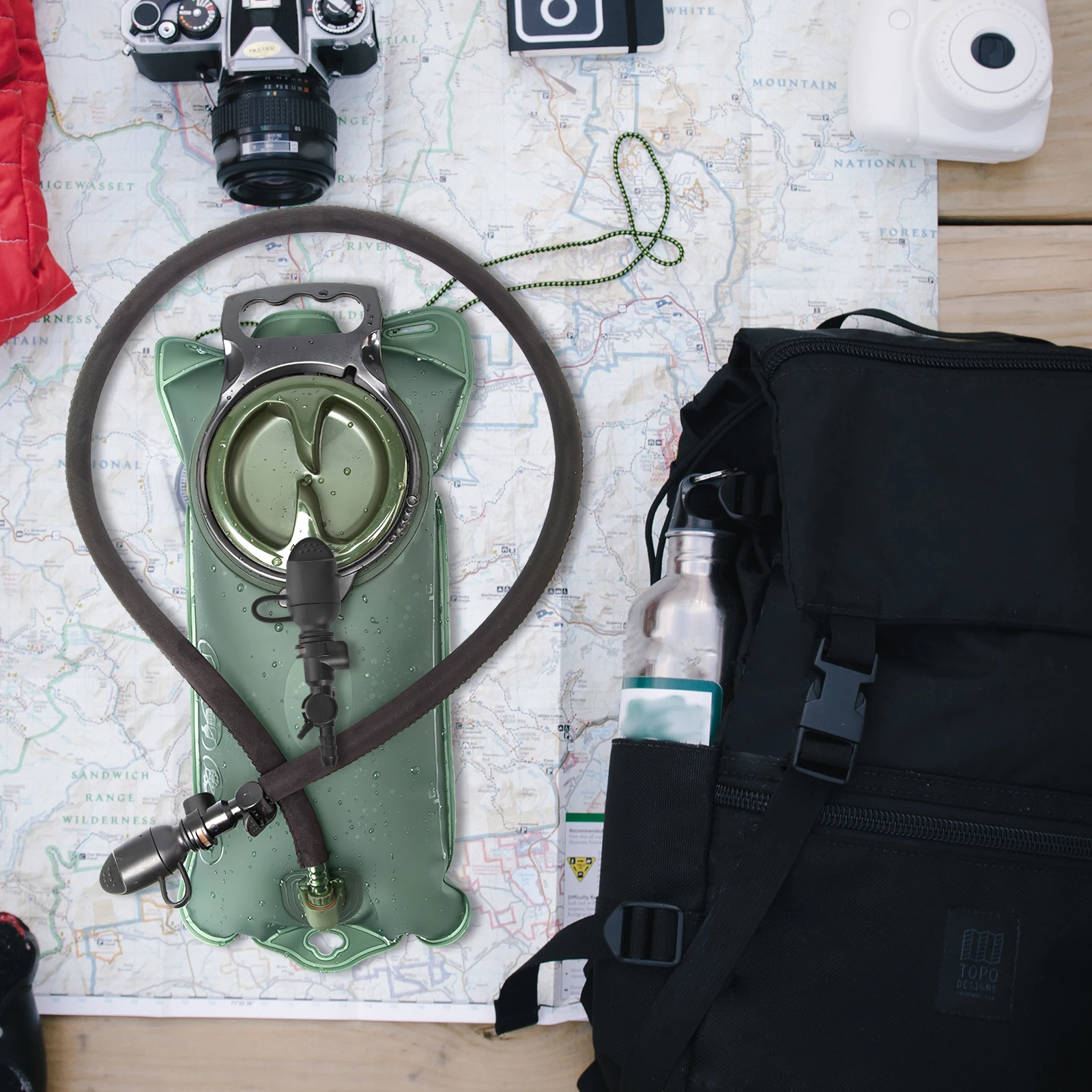 

Drinking Water Bag Nozzle Durable Detachable Mouthpiece Antifreeze Dust Cover Hydration Bladder Portable Accessory Tpe