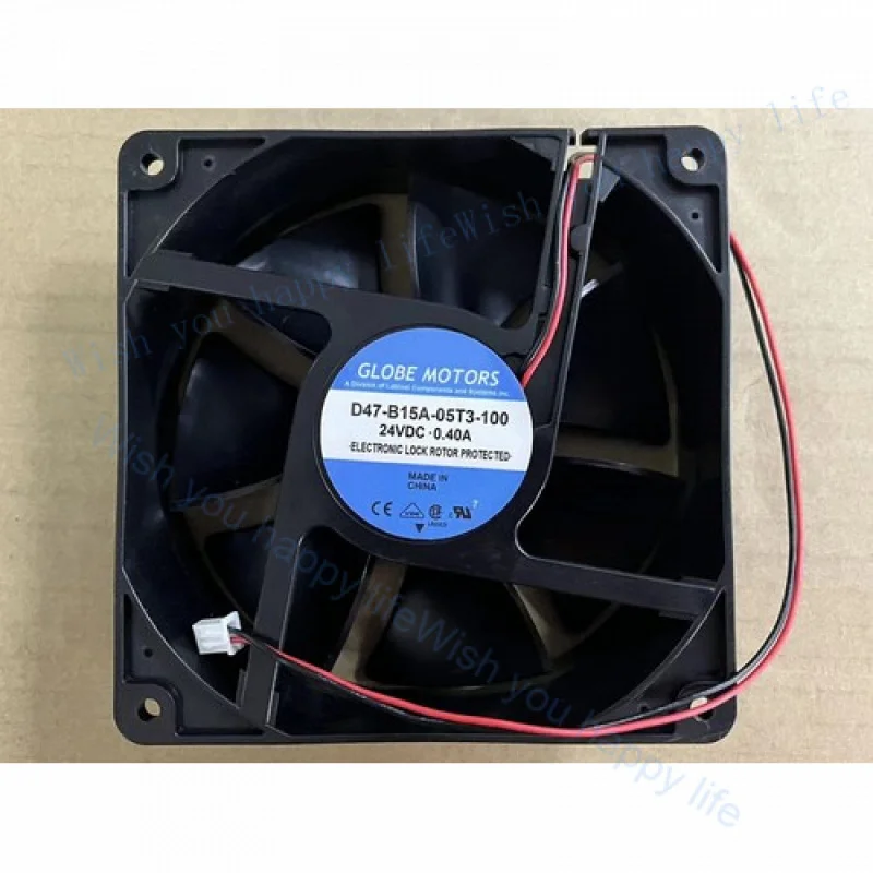 LL 1PC   for Motors  12CM 12038 24V 0.40A inverter cooling fan D47-B15A-05T3-100