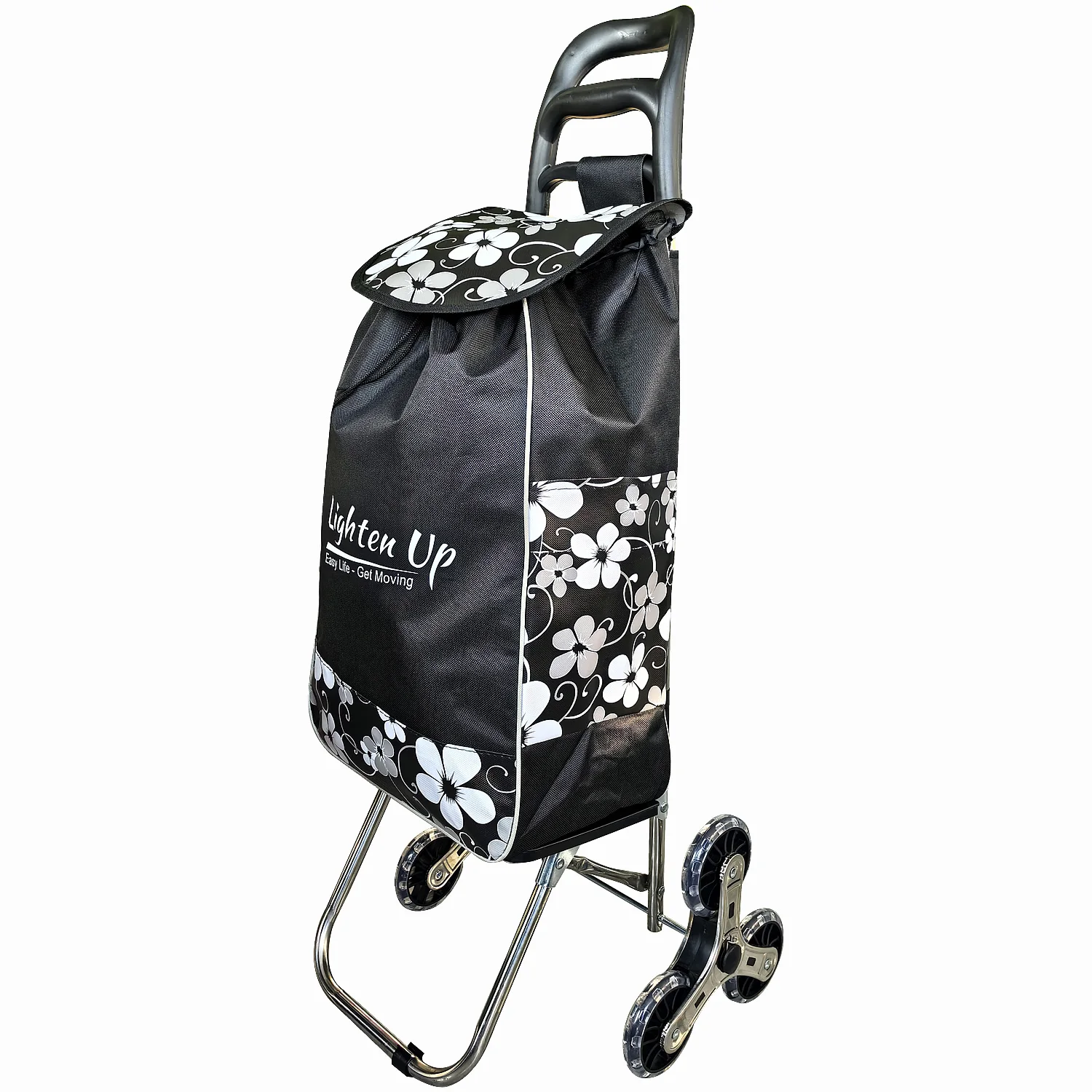 Folding Shopping Pull Cart Trolley Bag With Wheels Foldable Shopping Bag Reusable Grocery Bag Food Organizer Vegetables Bag