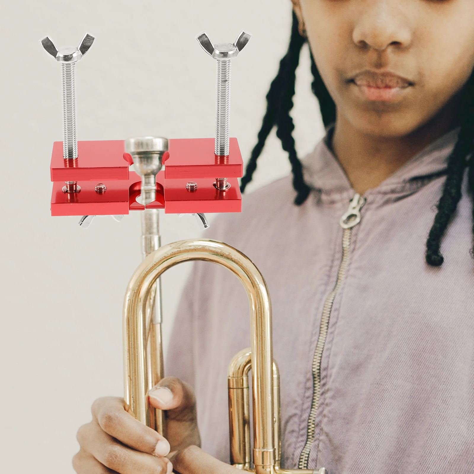 

Mouthpiece Puller Remover Tool Trumpets Accessories Brass Instrument Red Trombone