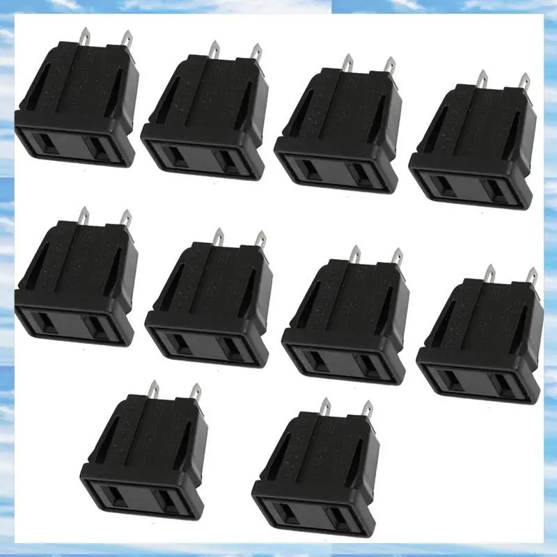 

T31C-60 X US Type Panel Mounting AC Power Socket Outlet AC 250V 10A