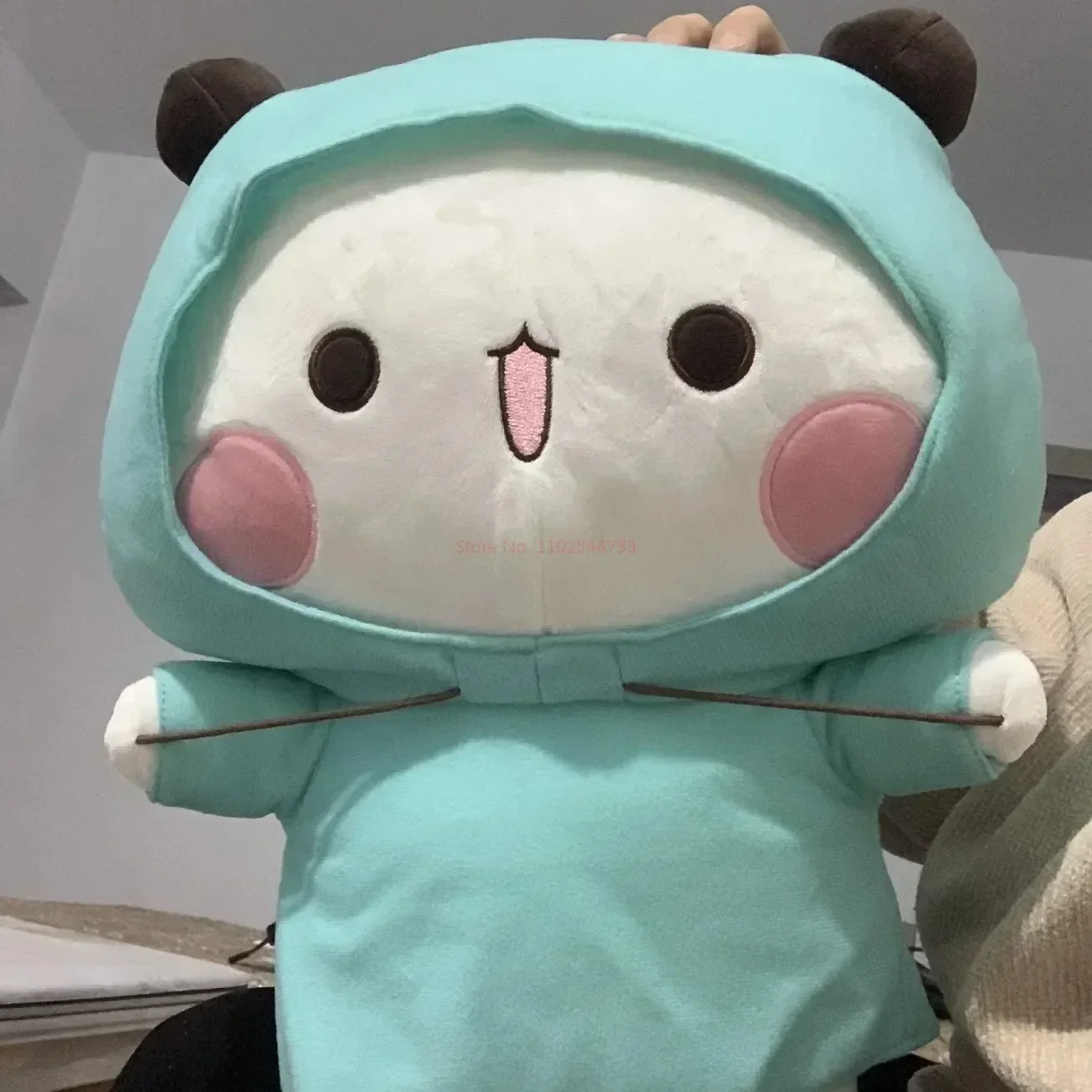 New Bubu And Dudu Panda Plush Cute Cartoon Panda Bear Doll Kawaii Stuffed Soft Pillow Toy Y2k Room Decor Gifts