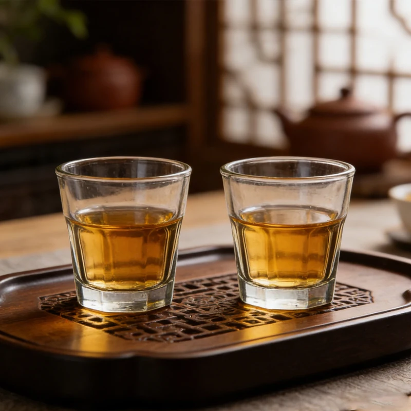 2pcs Creative Thick Transparent Breakfast Milk Cups Soda Water Juice Glass Cups Heat Resistant Tea Cups Best Gift for Friends