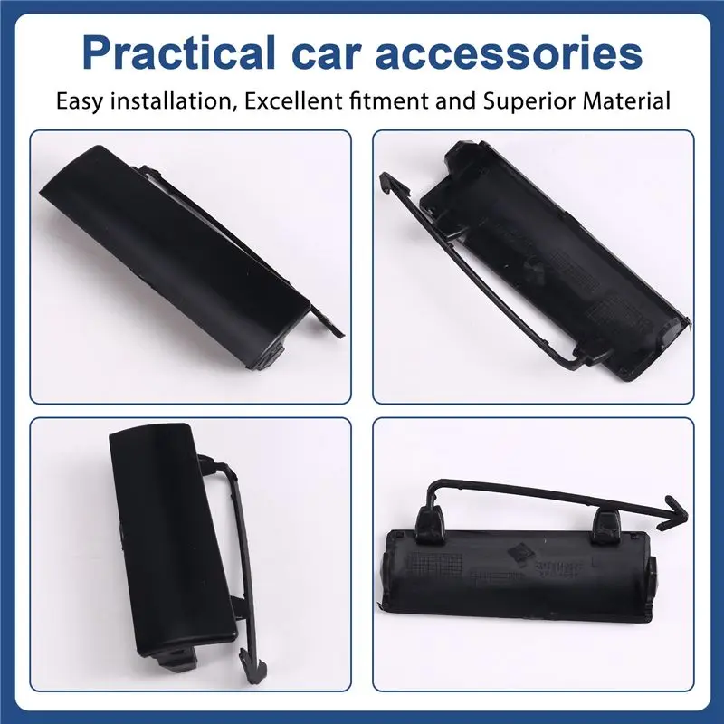 1Pair Front Skirt Cover For Mercedes Benz E-Class W212 2009-2012 A2126980177 A2126980277 Jack Positioning Bracket Caps-A91R