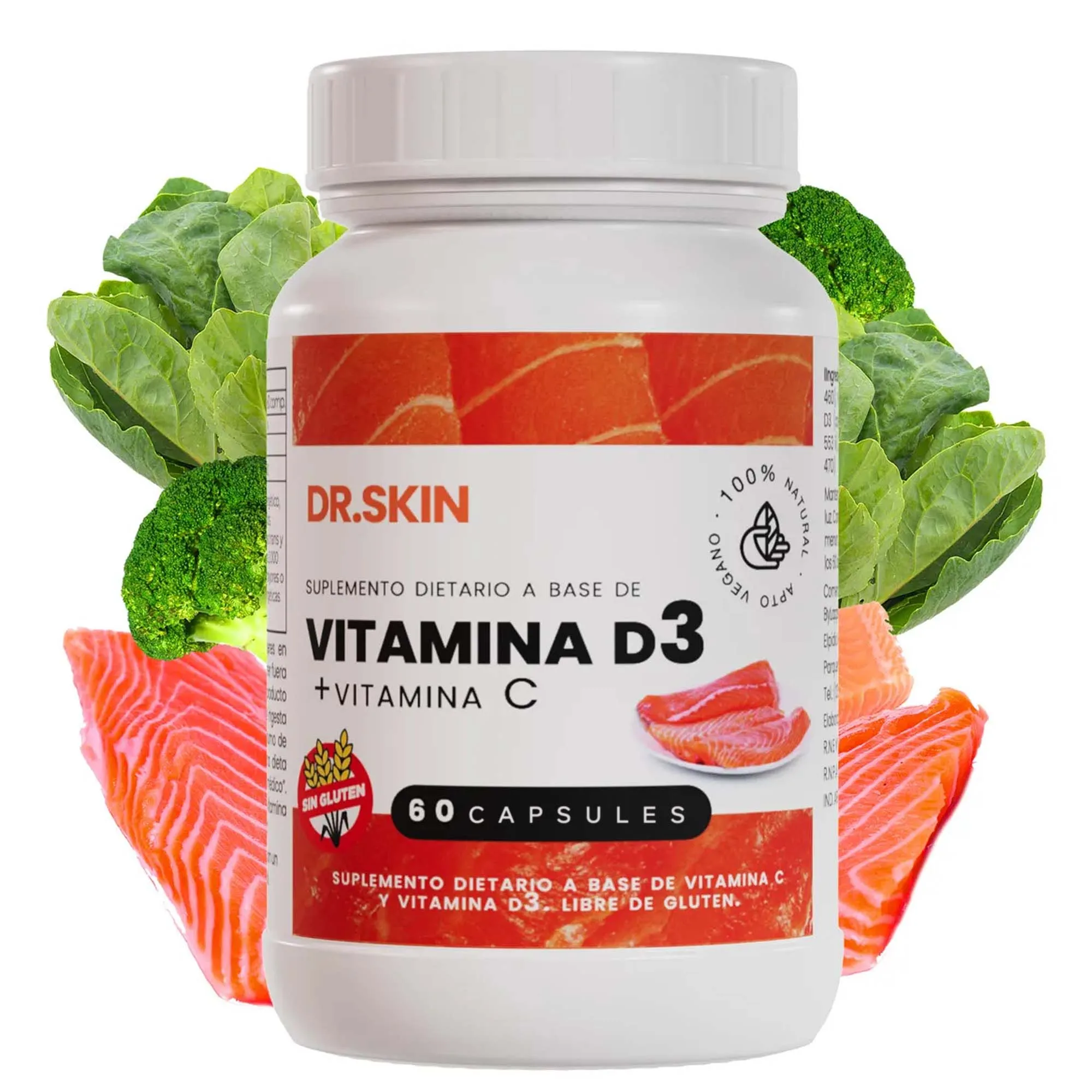 Vitamin D3 Capsules - Promotes Healthy Muscle Function and Immune Support, Support Bones and Nervous System Health