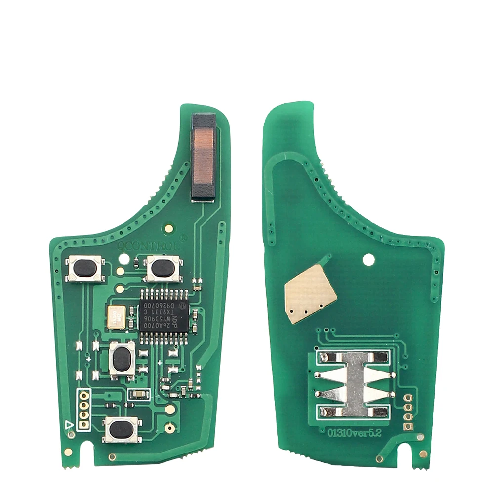 KEYYOU 315MHz/433MHz For Chevrolet Cruze Malibu Aveo Spark Sail 2/3/4/5 Button Car Remote Key Electronic Circuit Board ID46 Chip