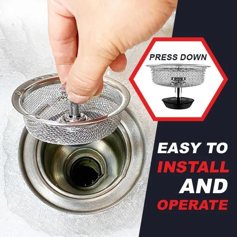 Stainless Steel Sink Replacement Filter Bathroom Sink Strainer Sink Water Filter Plug Kitchen Sink Accessories Dropshipping