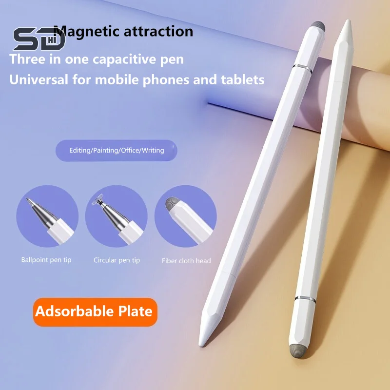 Universal Stylus Pen For IPad Pencil 2 Tablet Phone Magnetic Stylus For MatePad SE 11 Inch Air 11.5 S T10S Huawei Lenovo