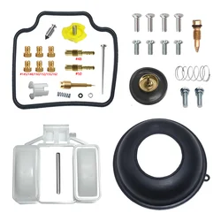 HONDA DOMINATOR 650 NX650 Carburetor Repair Kit Float Aircut off Diaphragm Parts 1988-1994