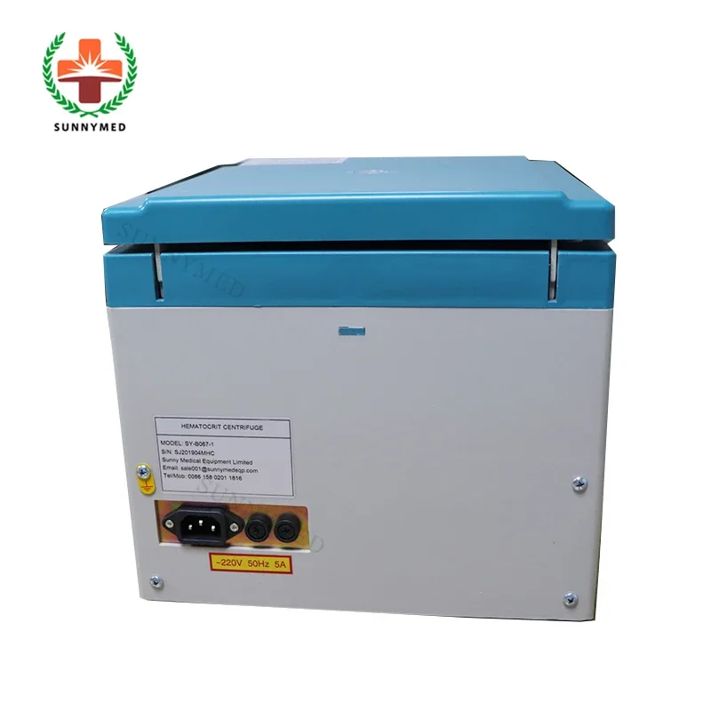 SY-B067-1 Laboratory Equipment High Speed Lab  Hematocrit Centrifuge Top Low Speed Centrifuge Centrifuge