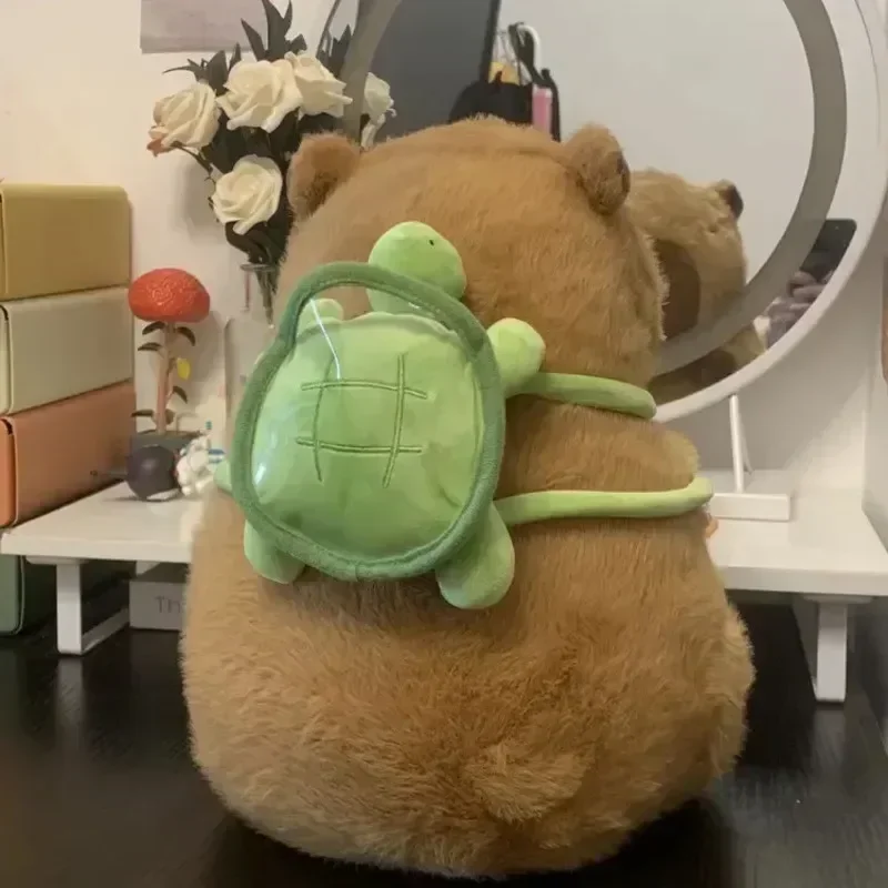 Capybara Plush Simulation Capibara Anime Fluffty Toy Kawaii Plushie Cute Doll Stuffed Animals Soft Doll Plush Gift Kid Toys