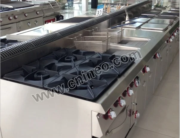 Professional Supplier Gas Stove Brands Commercial Range Prices Restaurant Kitchen Equipment