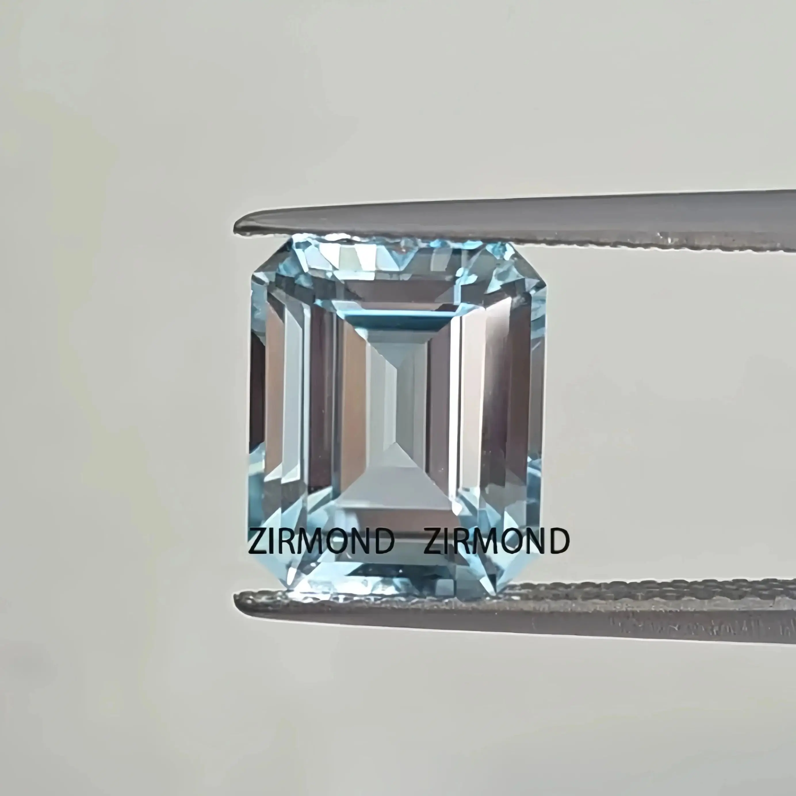 

Certified Santa Maria Aquamarine Emerald Cut Synthetic Sapphire Gems for March Birthstone Necklaces/Rings/Earrings/Bracelet
