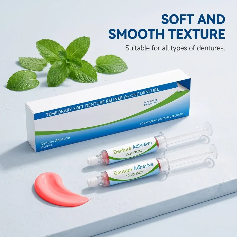 Dental False Teeth Adhesive Kit Natural Gap Filling Teeth Improve Smile Aesthetics Comfortable Teeth Care Set Smile Enhancement