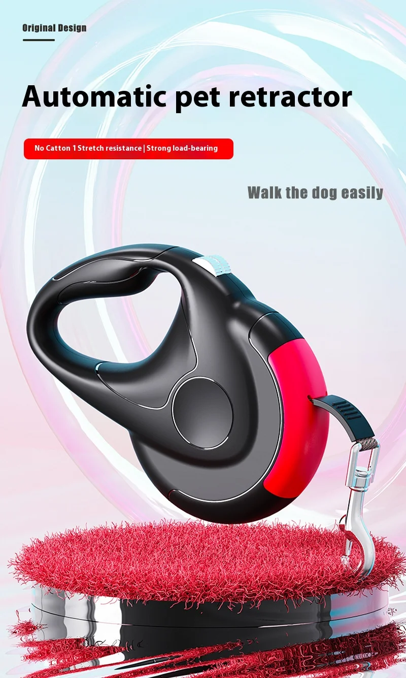 

Auto-Retract Dog Leash – Anti-Run Shockproof Telescopic Lead for Safe Walks
