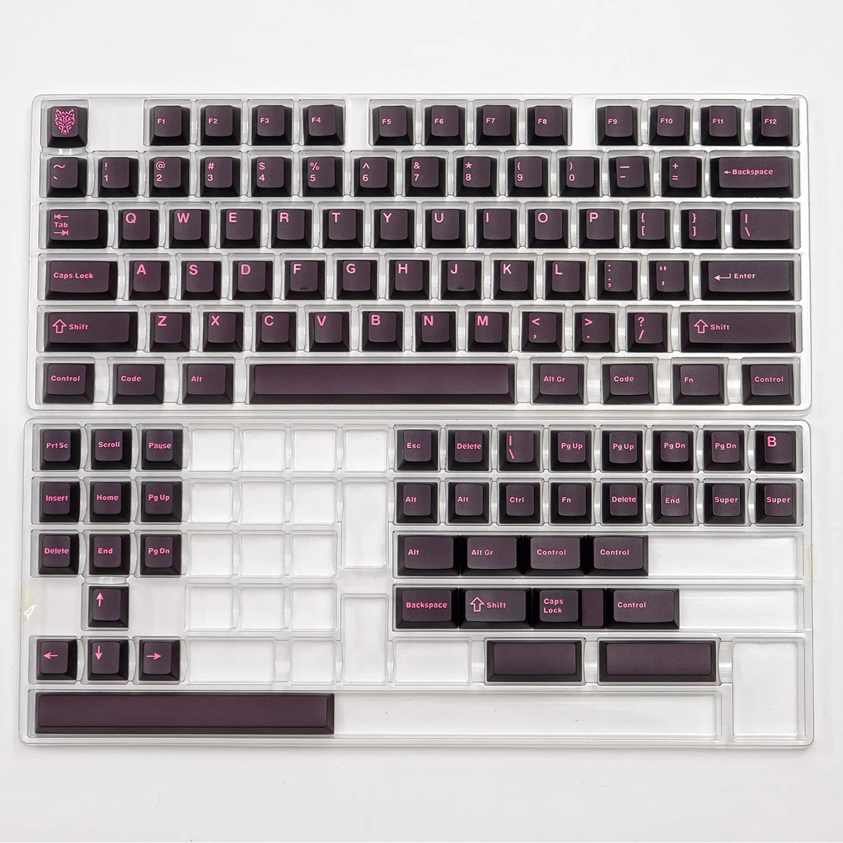 114 keys Aifei Transparent Keycaps Double Shot ABS Keycaps Cherry profile Custom Keycaps For Mechanical Keyboard 64/87/96 - Image 6