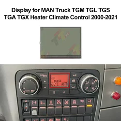 Dashboard LCD Display for MAN Truck TGM TGL TGS TGA TGX Heater Climate Control