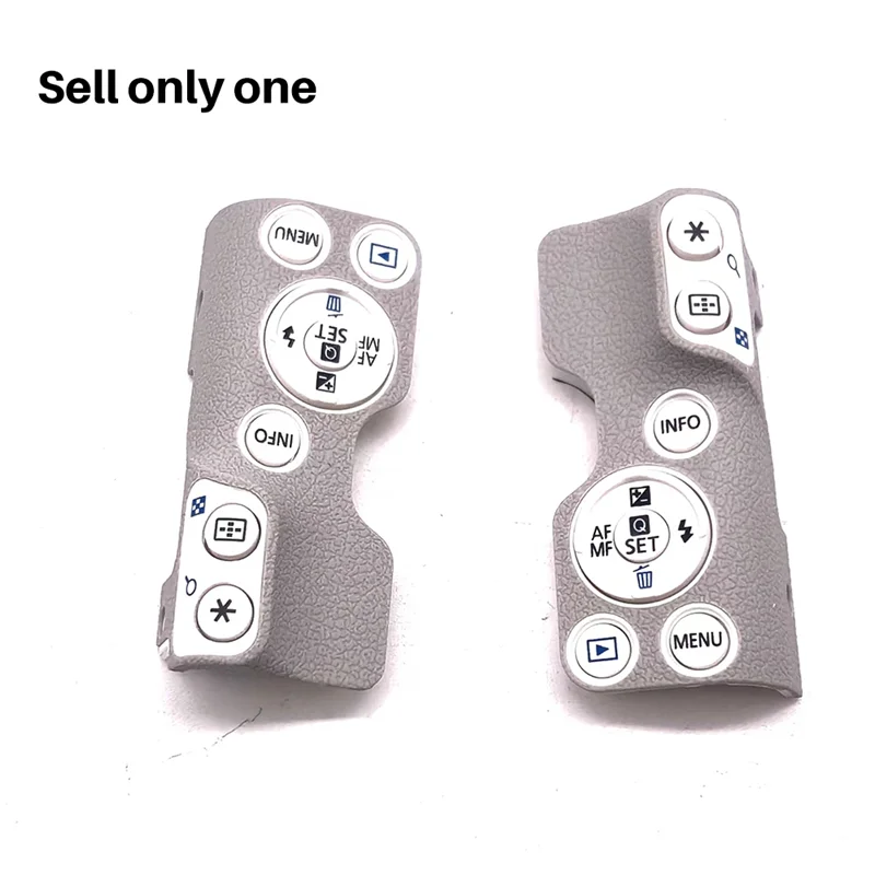 

A13E-Replacement Rear Cover Assembly For Canon EOS M50, EOS M50 Mark II - Includes Menu Button, Keyboard, Thumb Rubber