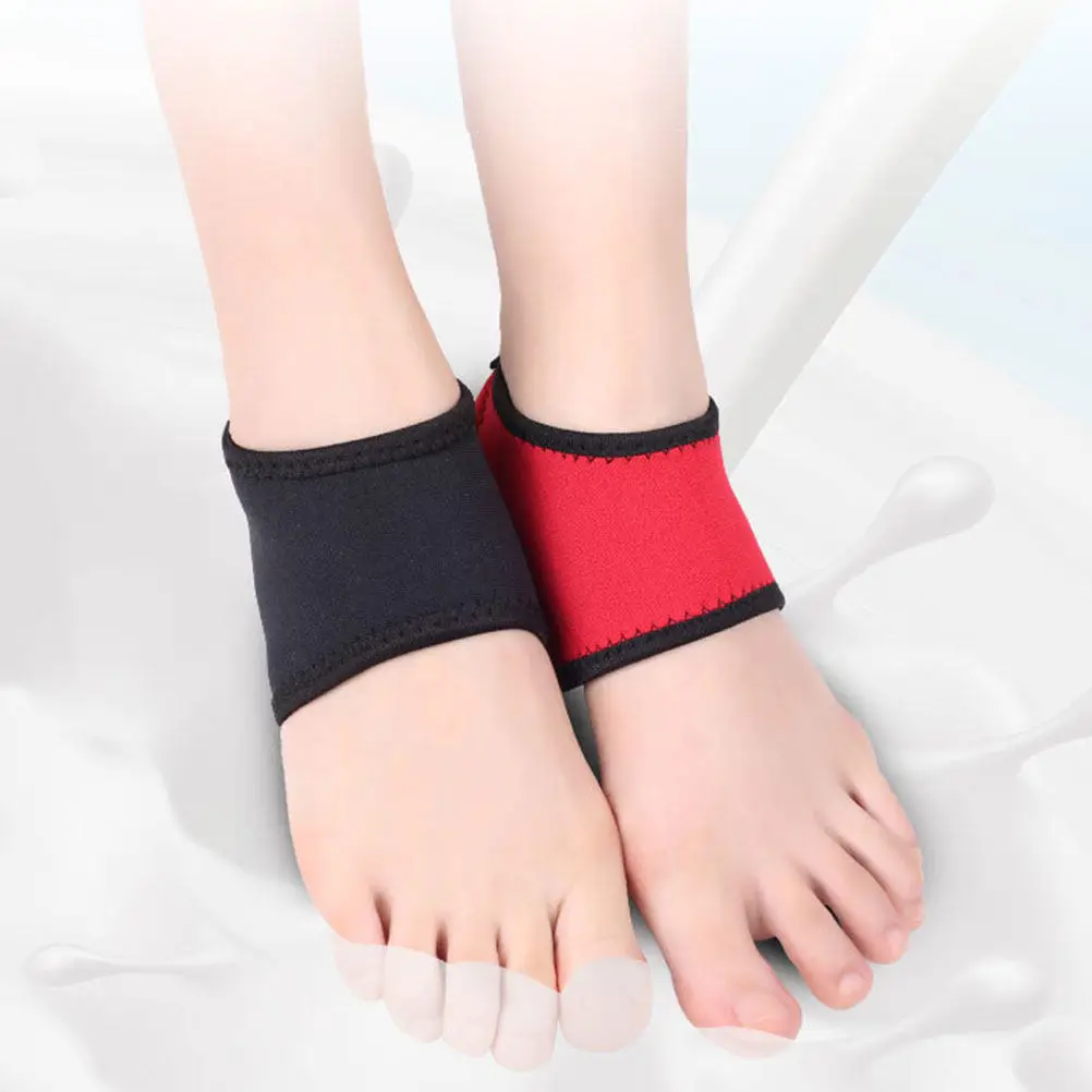 2 pairs Moisturizing Dry Cracked Care Socks Foot 1 pair Elastic Halloween Christmas New Year Ankle Pads Cushion Heel Socks view 4