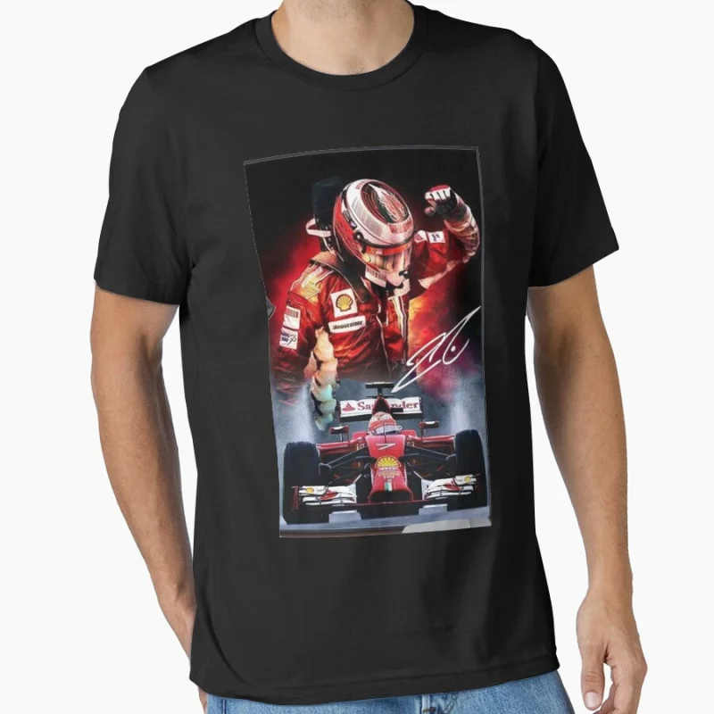 MICHAEL SCHUMACHER Race car driver motor sports vintage The King Legend racing T Shirt large size Adult tops S-6XL