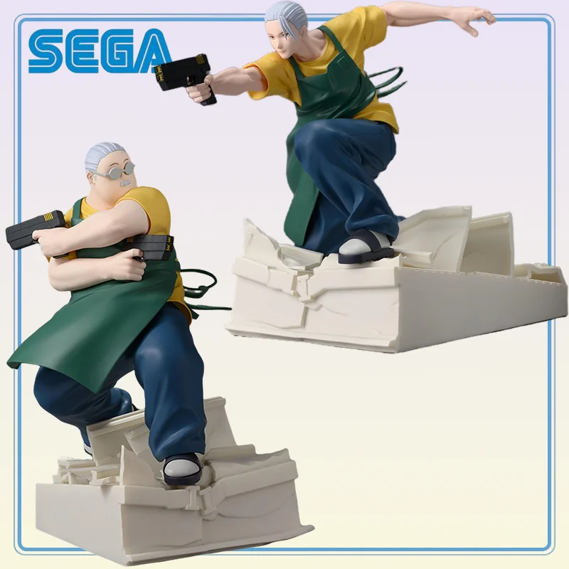 

【100%Authentic】SEGA Original Sakamoto Days Sakamoto Tarou Luminasta Tenchou Ver. Anime Cartoon Garage Kit Gifts Toys Model