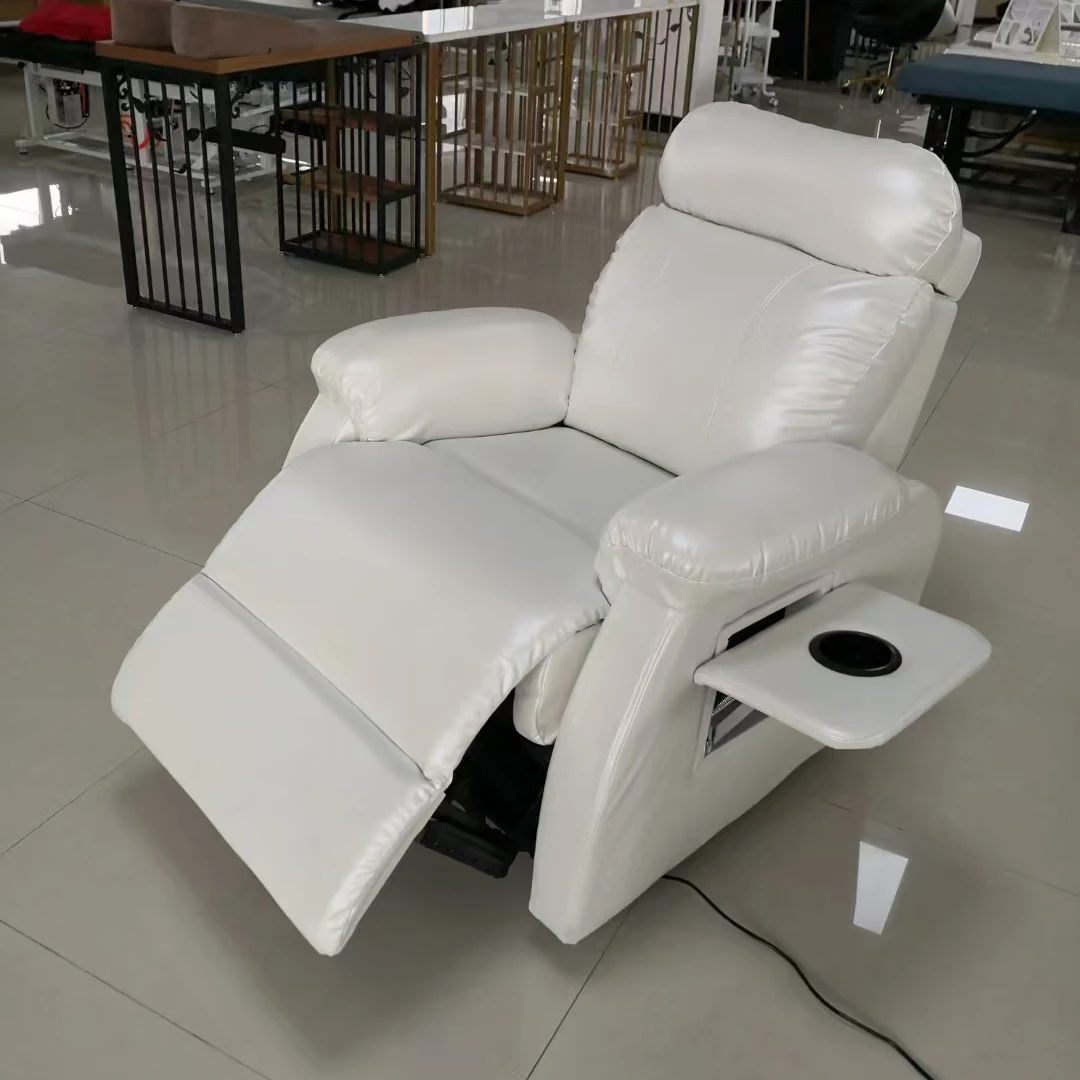 Wholesale Price High Quality Single Electric Recliner Armchair Modern Massage Chair Spa Salon Beauty Commercial Massage Sofa view 3