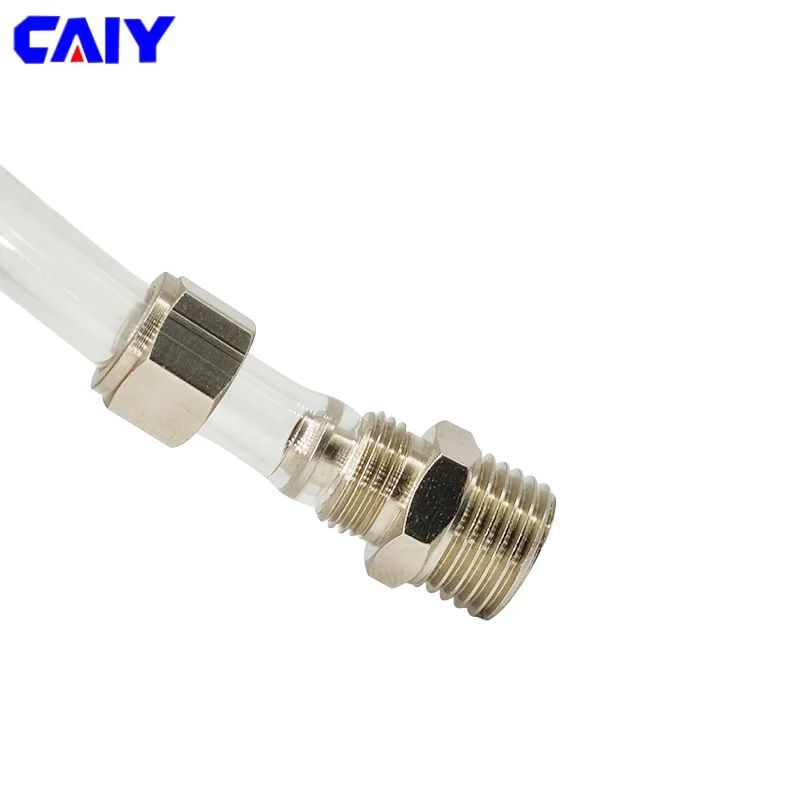 Pneumatic Hose Connector OD PC 4 6 8 10 12 16mm To M5 1/8\