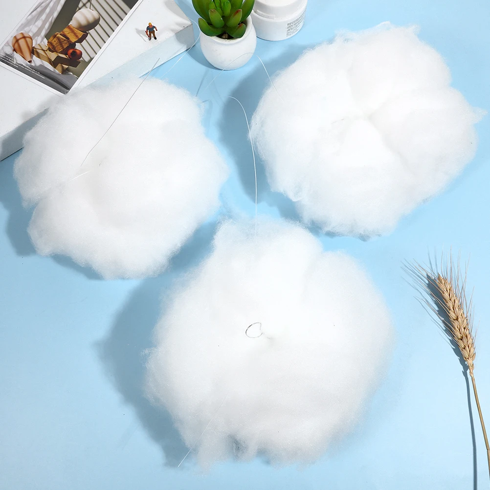 

4 Pcs Artificial Cloud Props 15x15x15cm 25x20x20cm Simulated Wedding Ceiling Hanging nament Bedroom