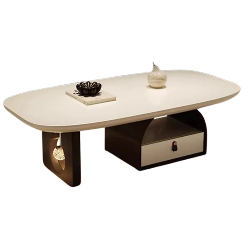

Luxury Modern Side Table Moving Designer Coffee Table Decoration Living Room Storage Drawers Meubles Chinese Style Furniture