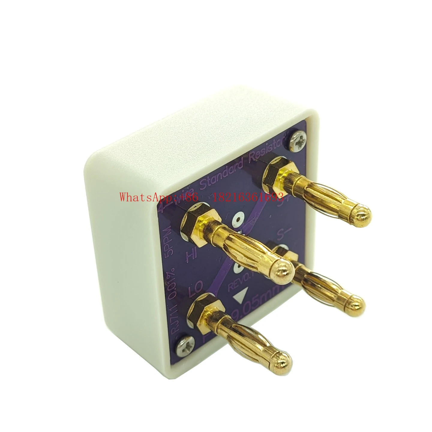 

Высокоточный четырехпроводной стандартный резистор, высокочастотный эталонный резистор для калибровки настольных мультиметров