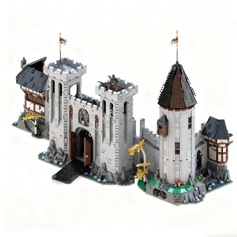 7325 stücke MOC Griffin Ritter Schloss Modell Bausteine Kinder Geburtstag Architektur spielzeug DIY Montieren handwerk Weihnachten geschenke