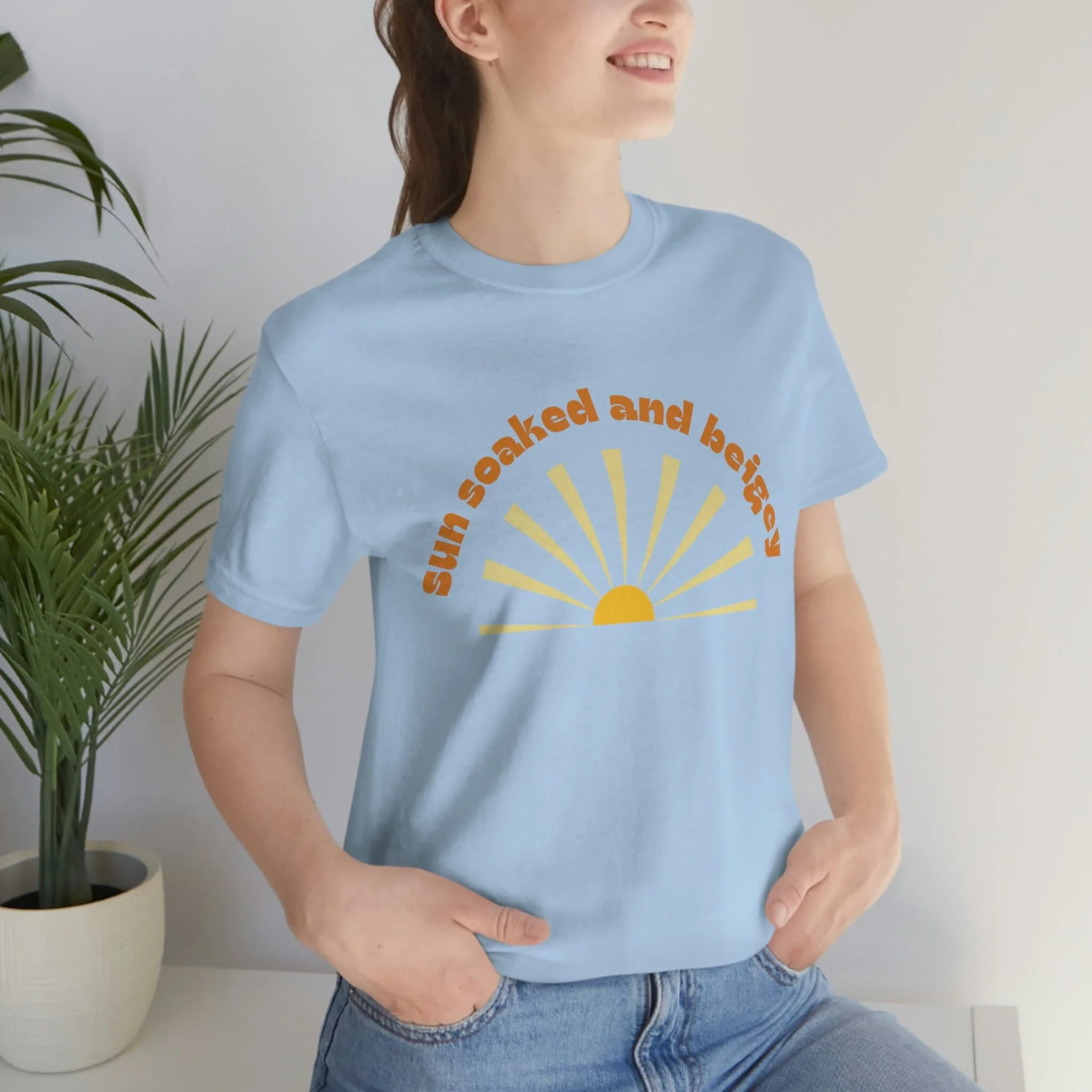 Sun Soaked And Beigey New Girl T Shirt Schmidt Jess Nick Loft Jersey