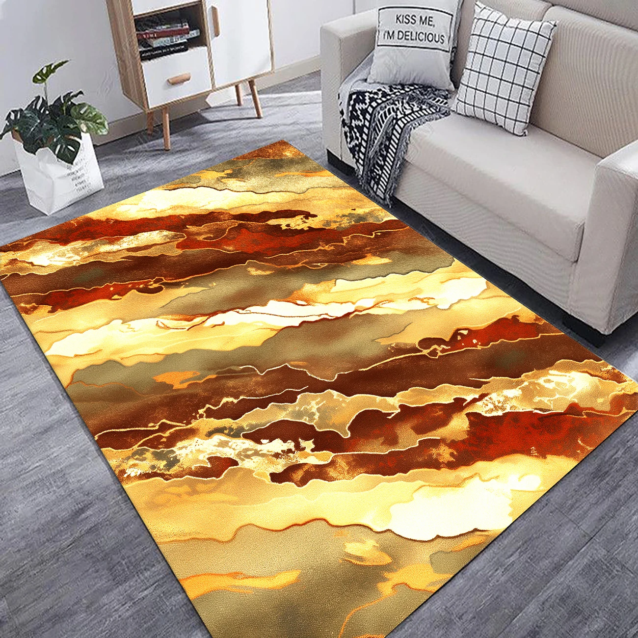 Light Luxury Carpet Living Room Sofa Area Rug Anti Slip Bedroom Cloakroom Soft Floor Mat Modern Home Decor Carpoet ковер tapete