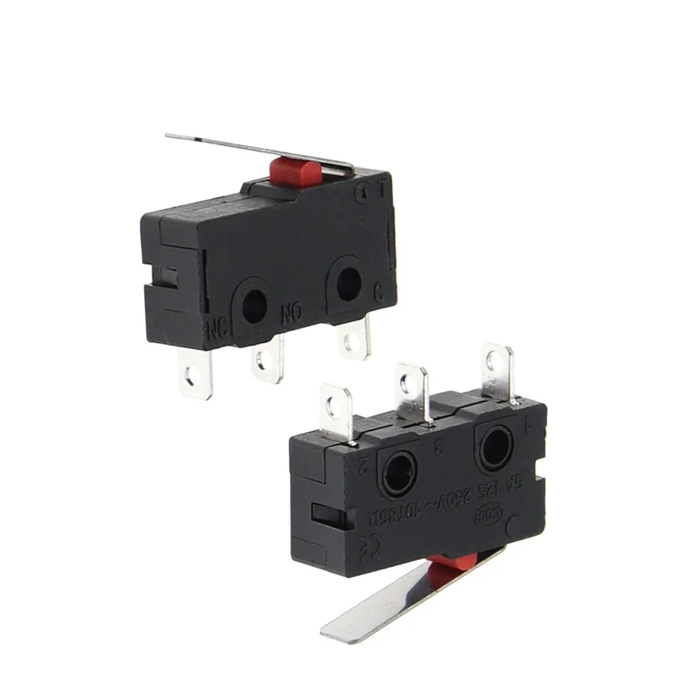 1pc KW Series Limit Switch Sensitive Compact Tripod Limit Switch With Handle For Electrical Equipment Accessories