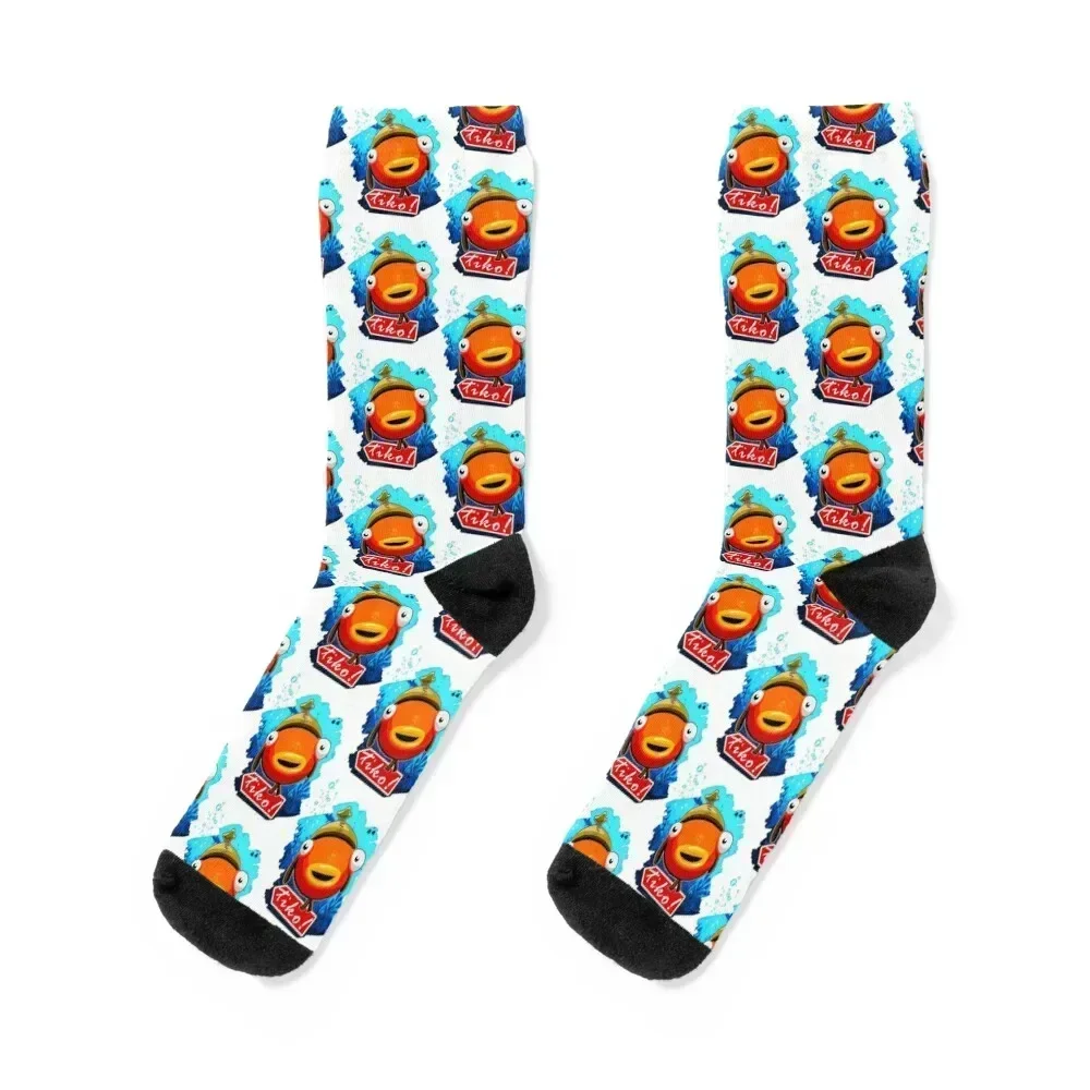 

Tiko Merch tiko fishy Socks funny sock new in's Hiking boots FASHION Men Socks Luxury Brand Women's